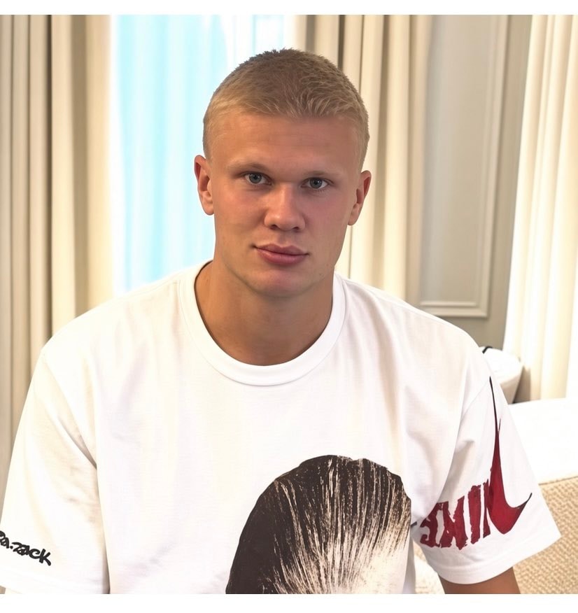 Erling Haaland new look (photo 2 of 2)