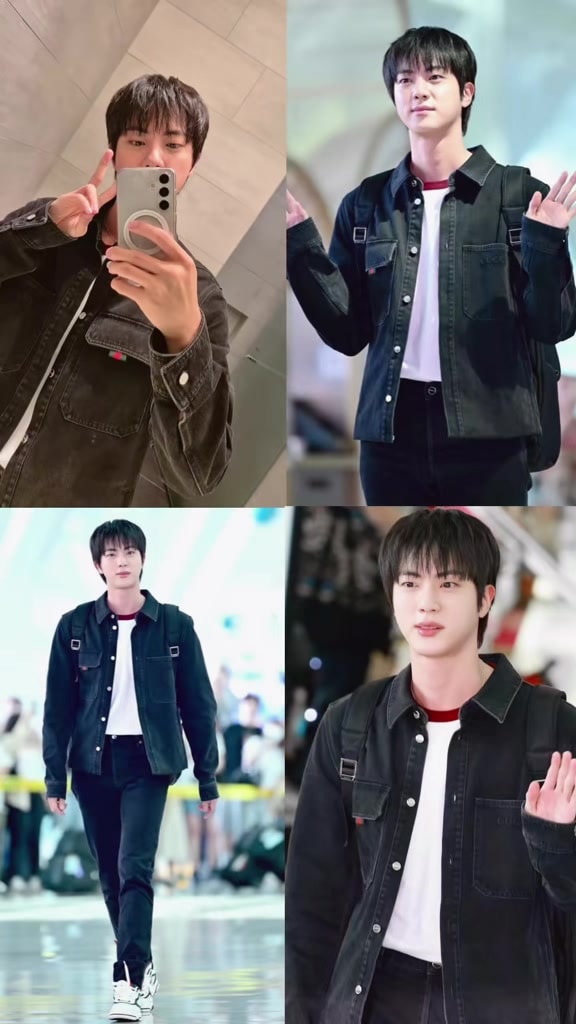 Jin throwback moment