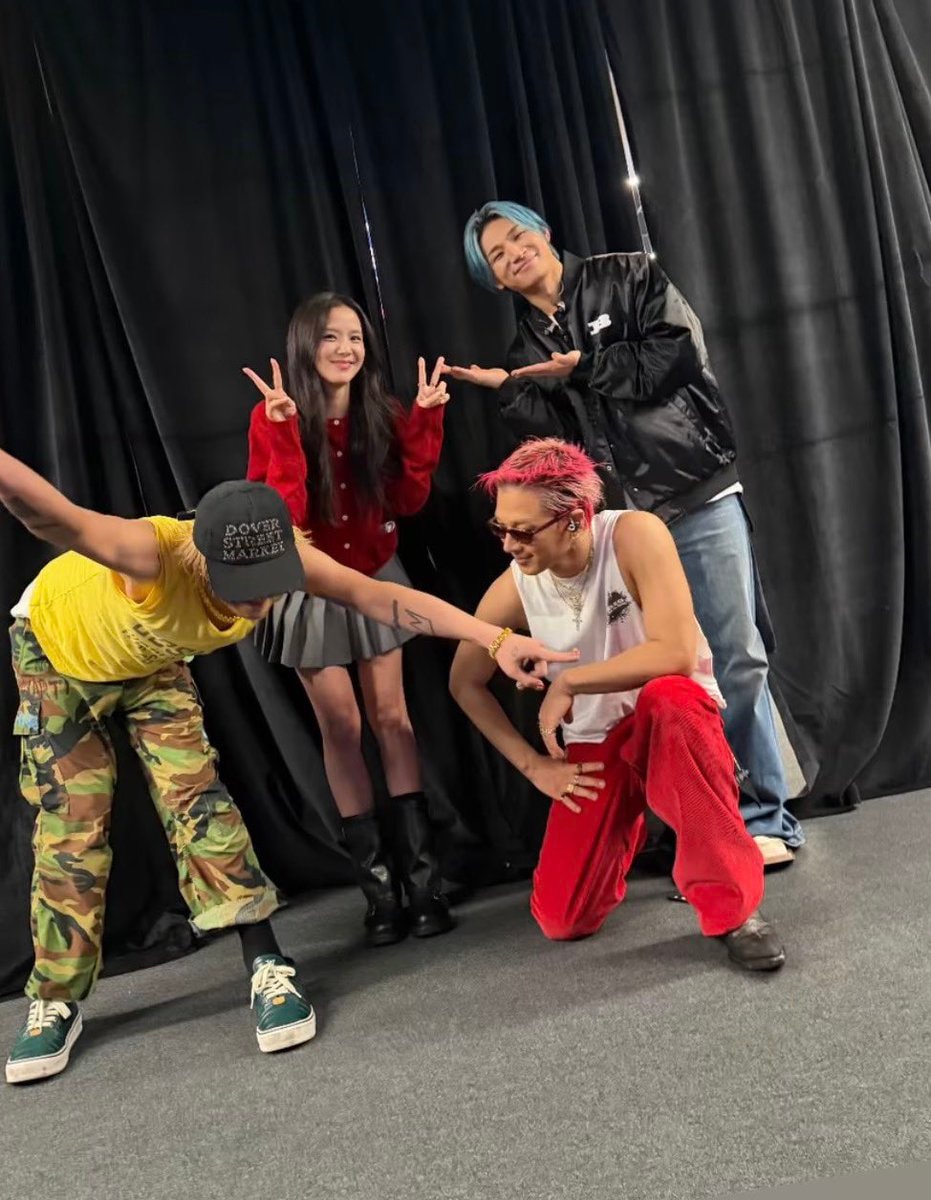JISOO and BIGBANG new photo