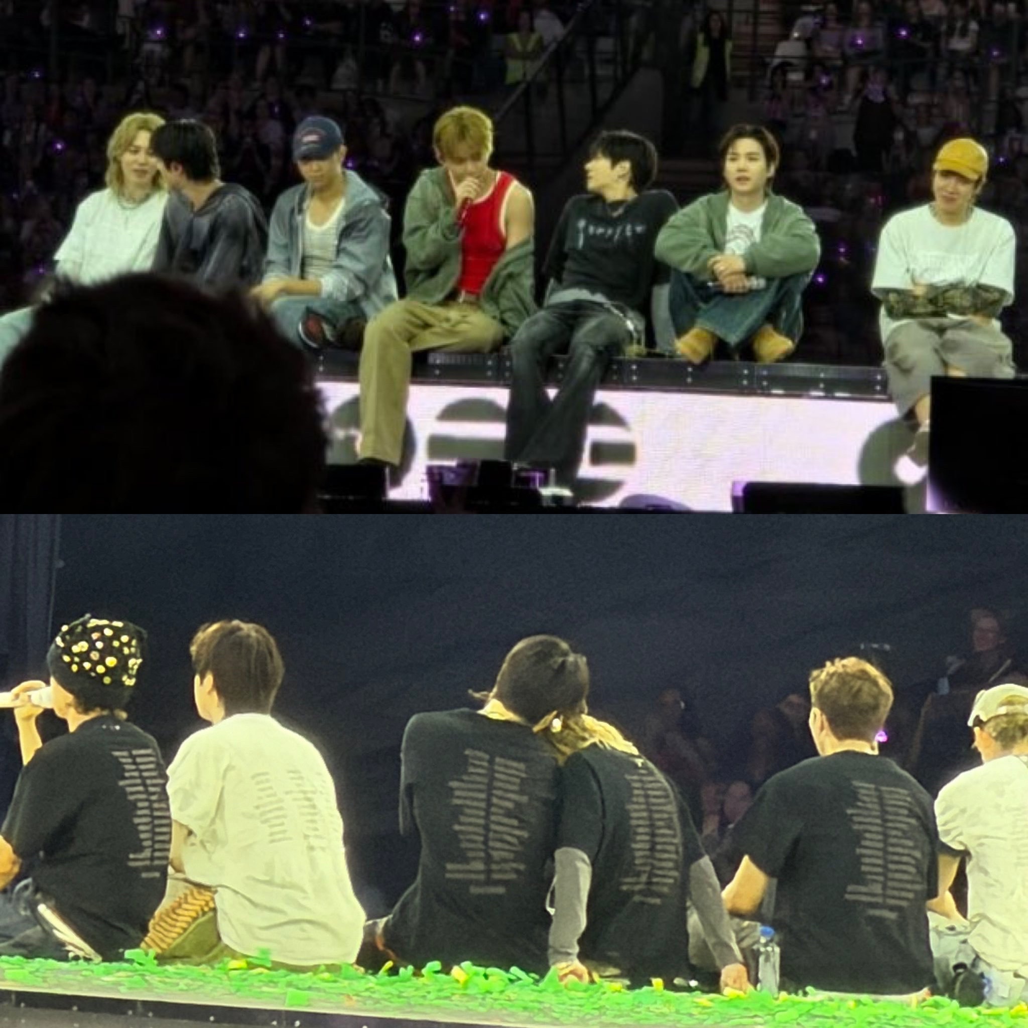 Jungkook looking for Jin concert moment (photo 3 of 4)