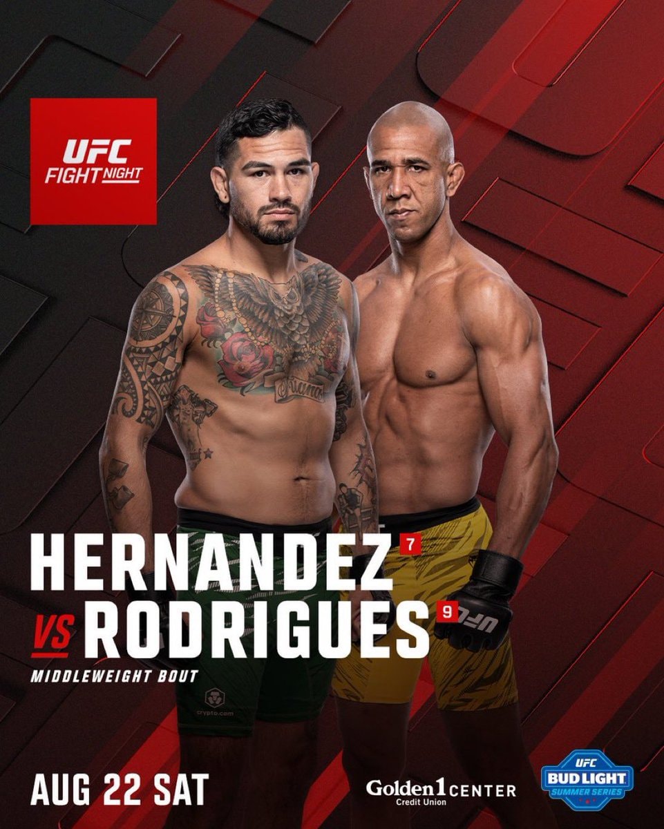 UFC Fight Night Hernandez vs Rodrigues