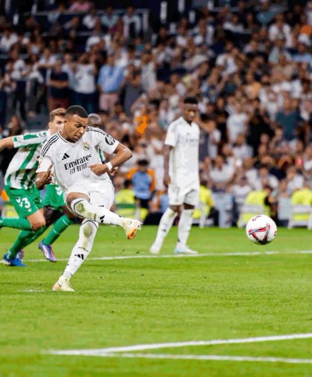 Mbappé penalty routine with Dembélé