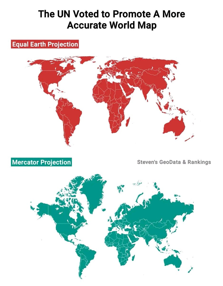UN World Map update