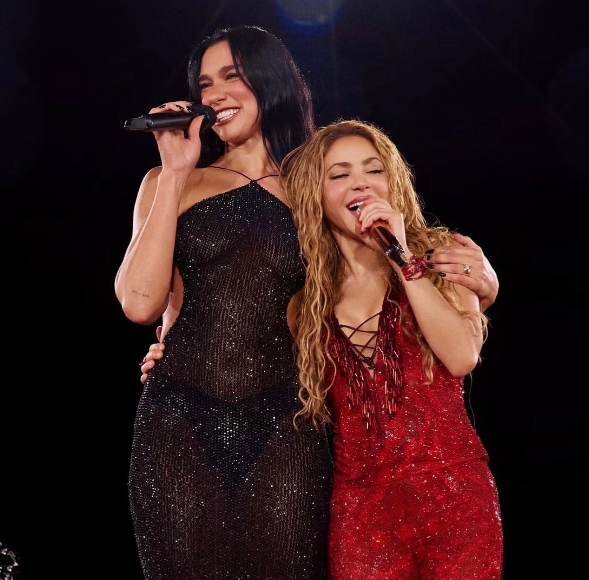 Shakira and Dua Lipa Madrid Shakira and Dua Lipa Madrid