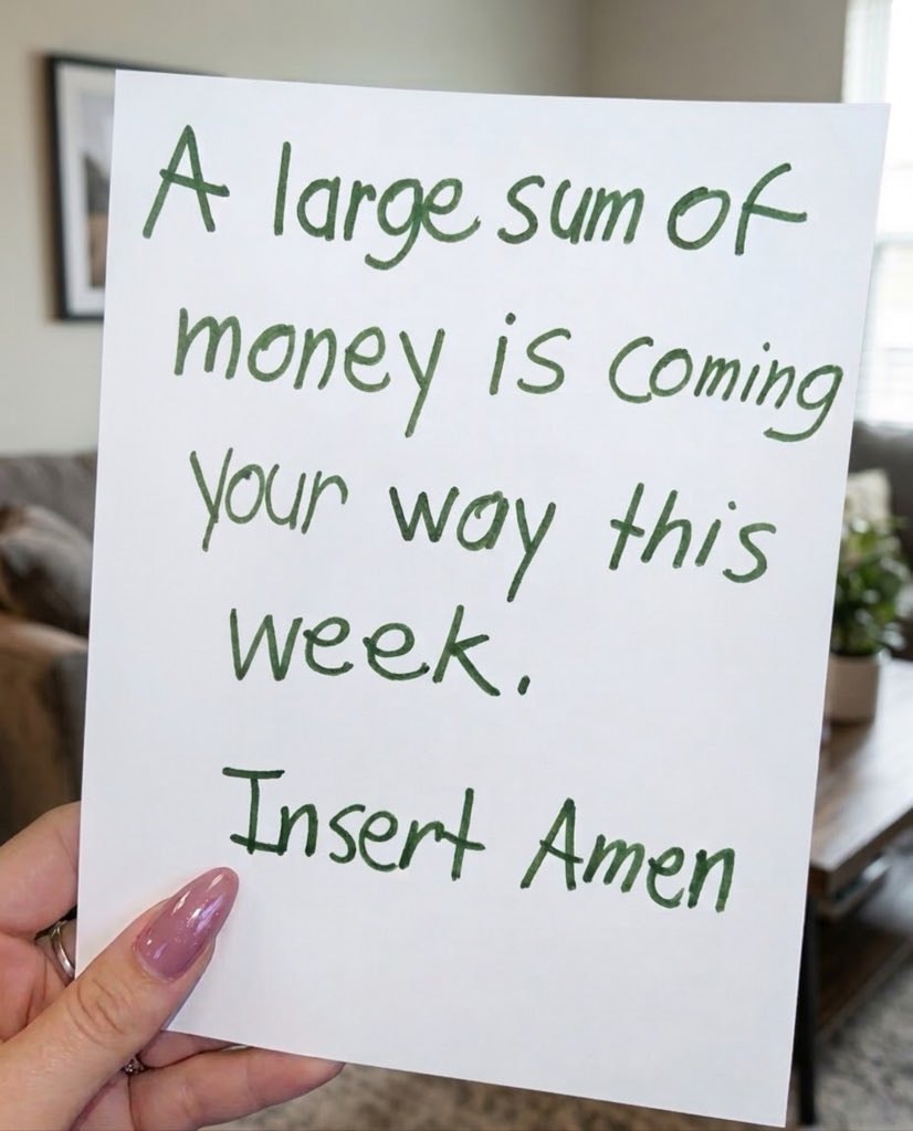 positive affirmation note