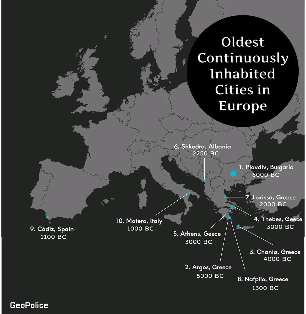 oldest continuously inhabited cities in Europe oldest continuously inhabited cities in Europe