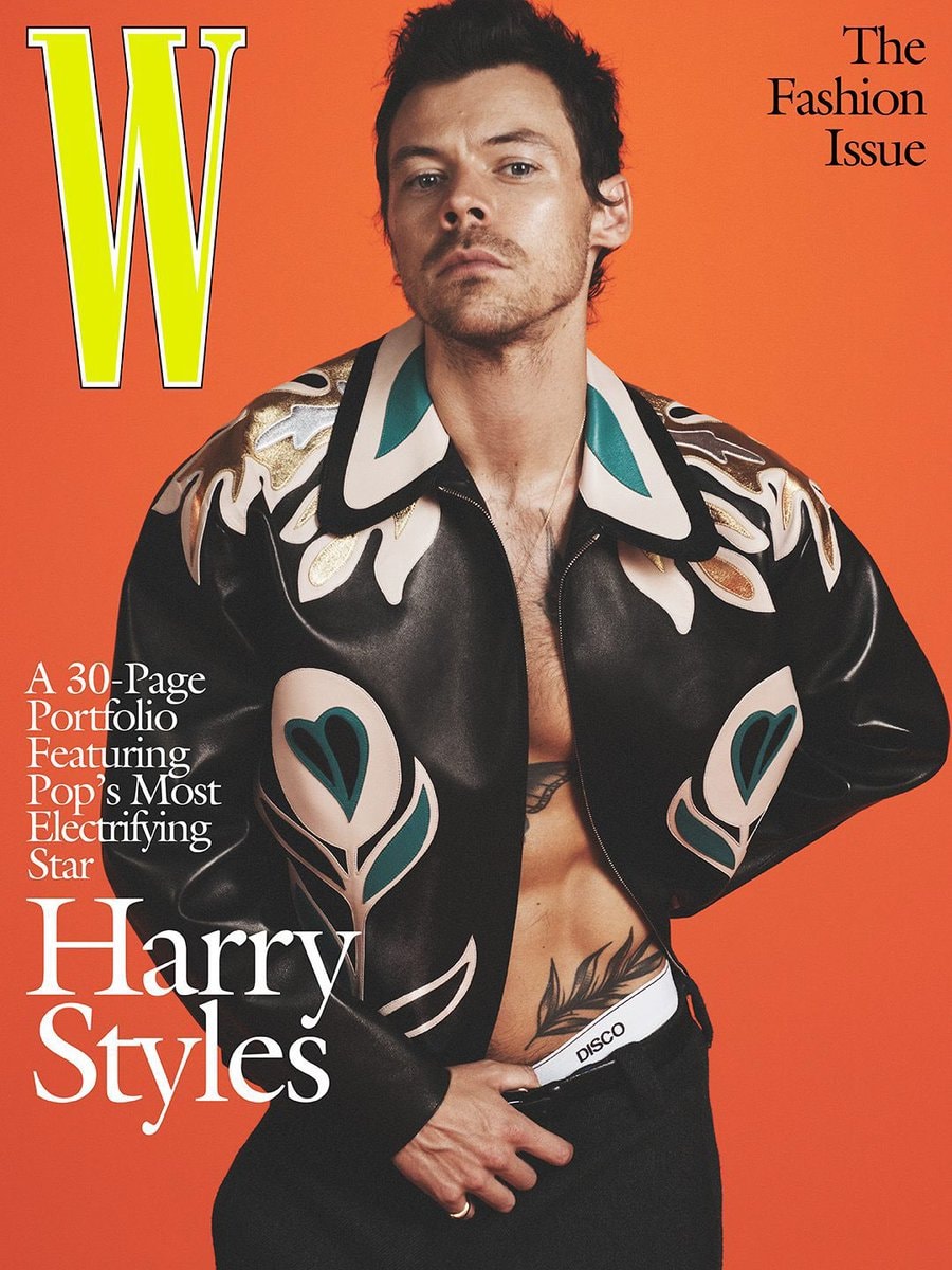 Harry Styles W Magazine cover Harry Styles W Magazine cover