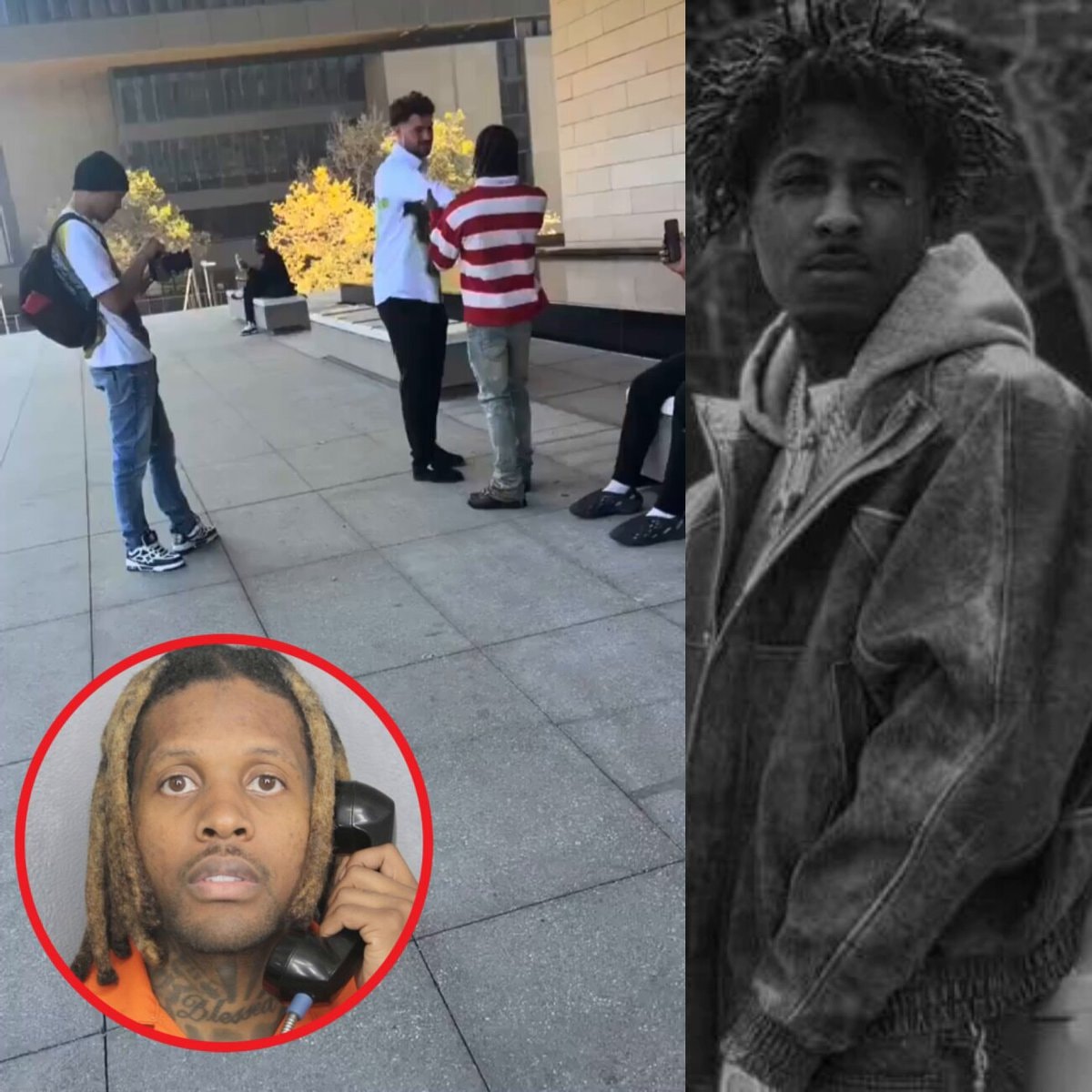 Lil Durk trial confrontation