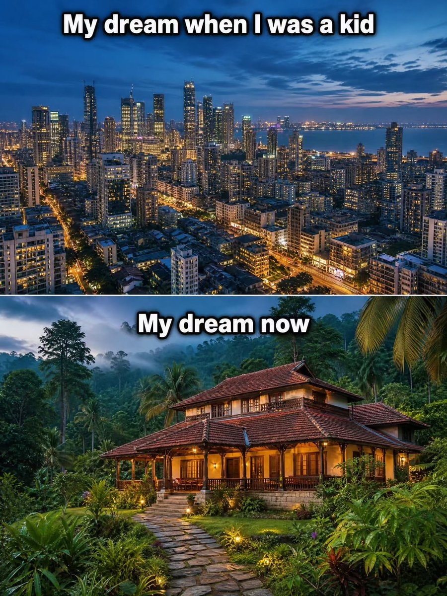 childhood dreams vs current dreams
