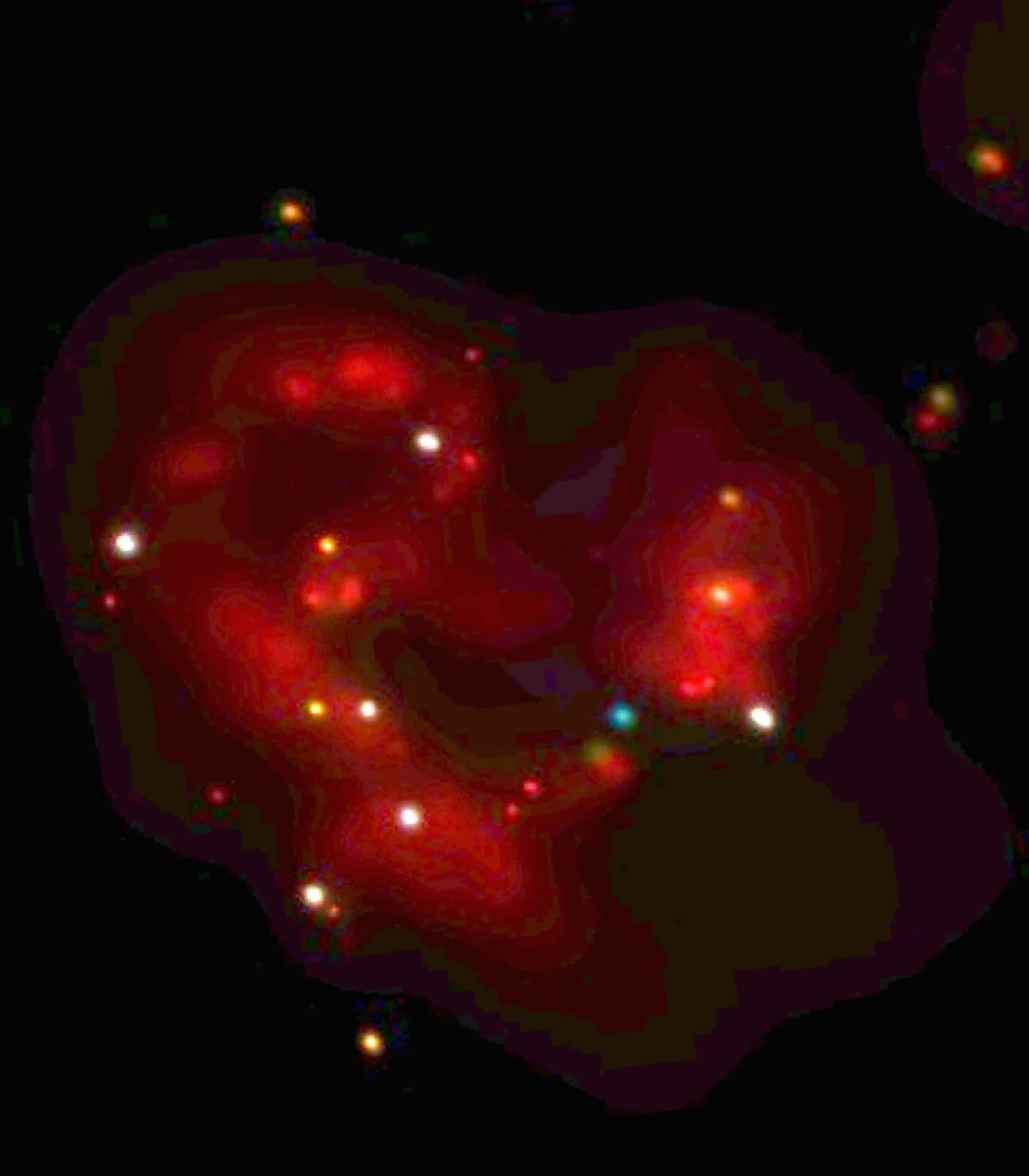 Two galaxies collide 64 million years away (photo 4 of 4)