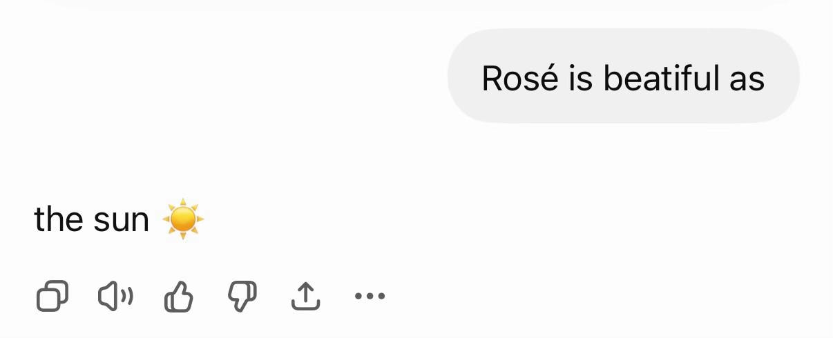 Jisoo fan comment (photo 3 of 4)