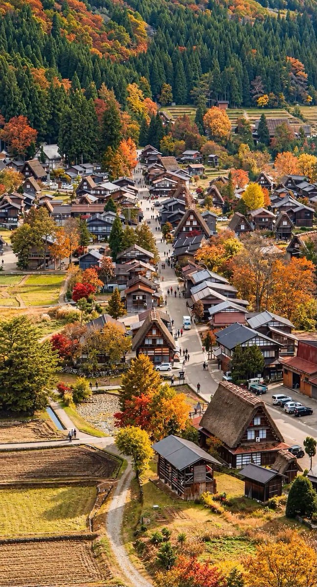 Shirakawa-go Gifu autumn Shirakawa-go Gifu autumn