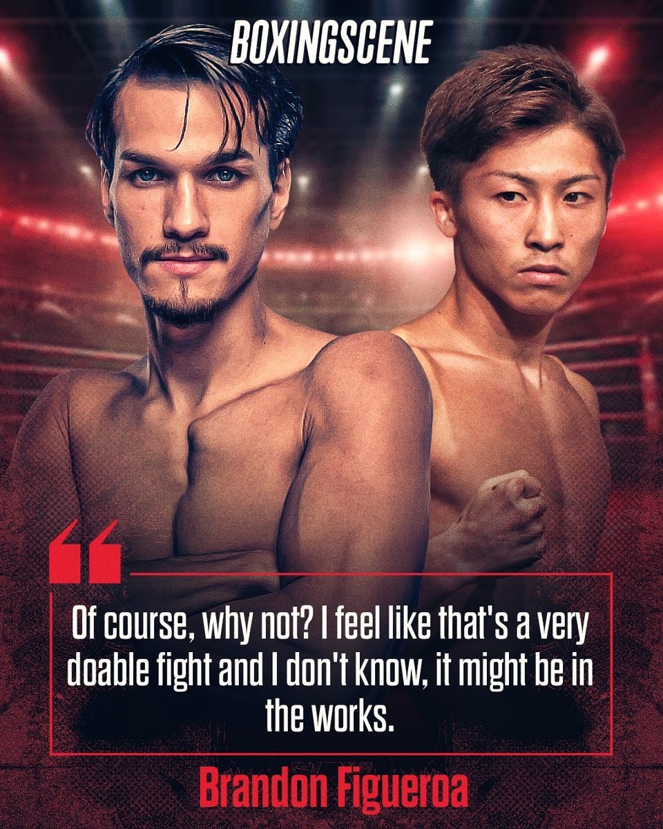 Brandon Figueroa Naoya Inoue fight talk