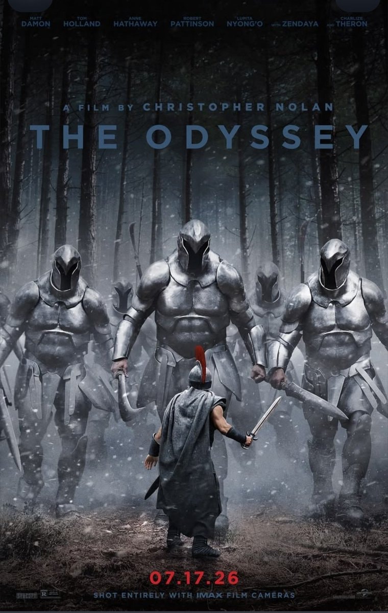 The Odyssey 2026 Christopher Nolan most expensive movie