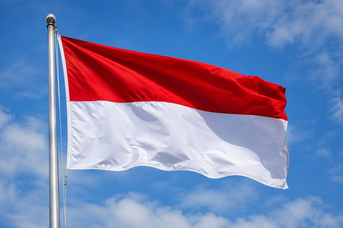 Indonesian Independence Day flag