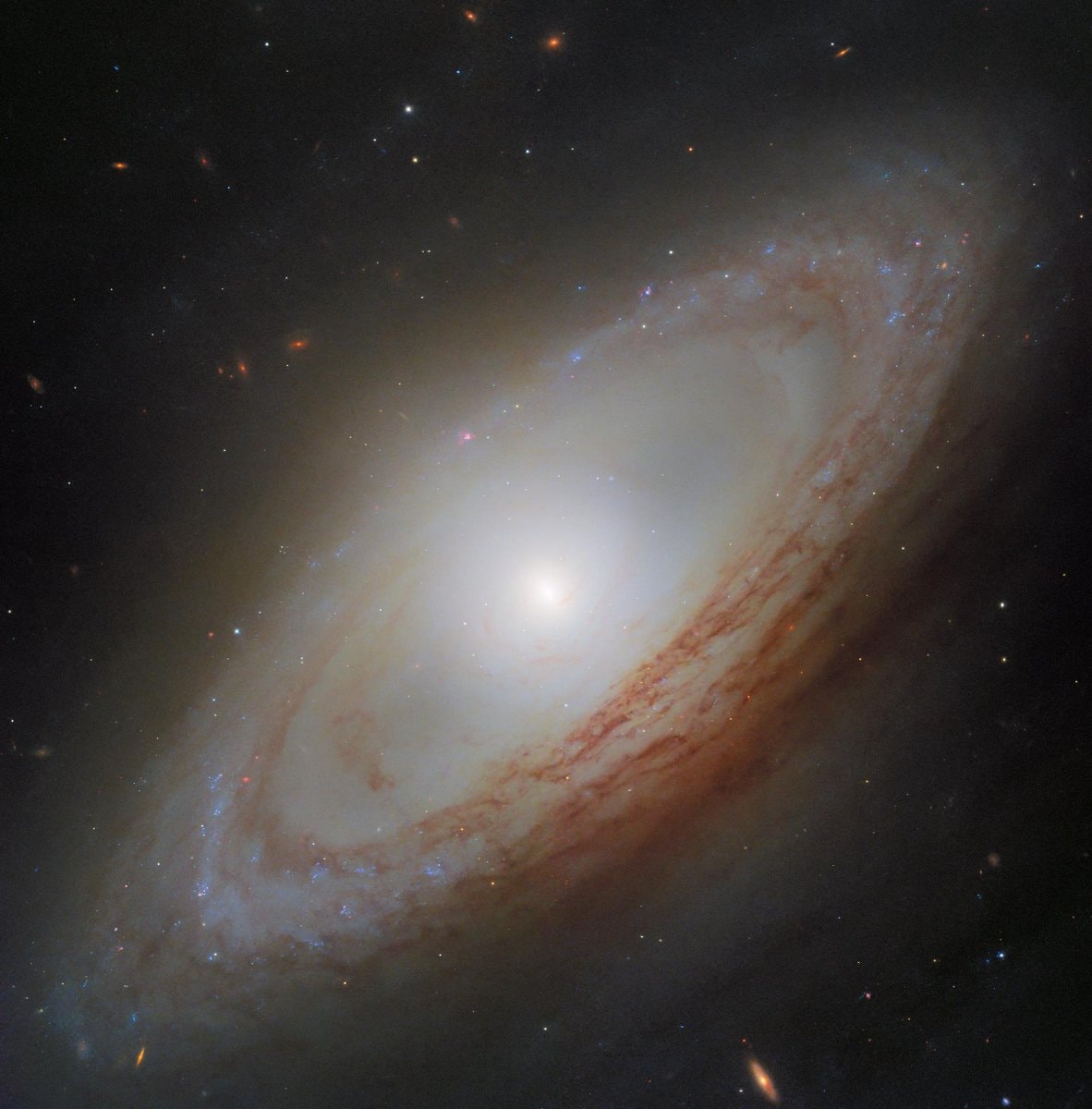 NGC-4698 galaxy in Virgo
