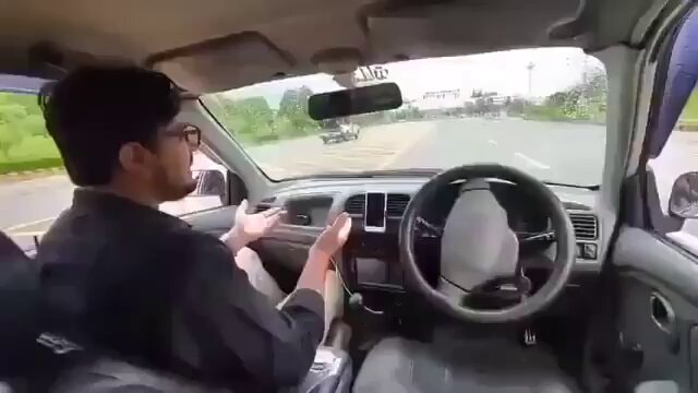 Self-driving car crash Pakistan police Self-driving car crash Pakistan police