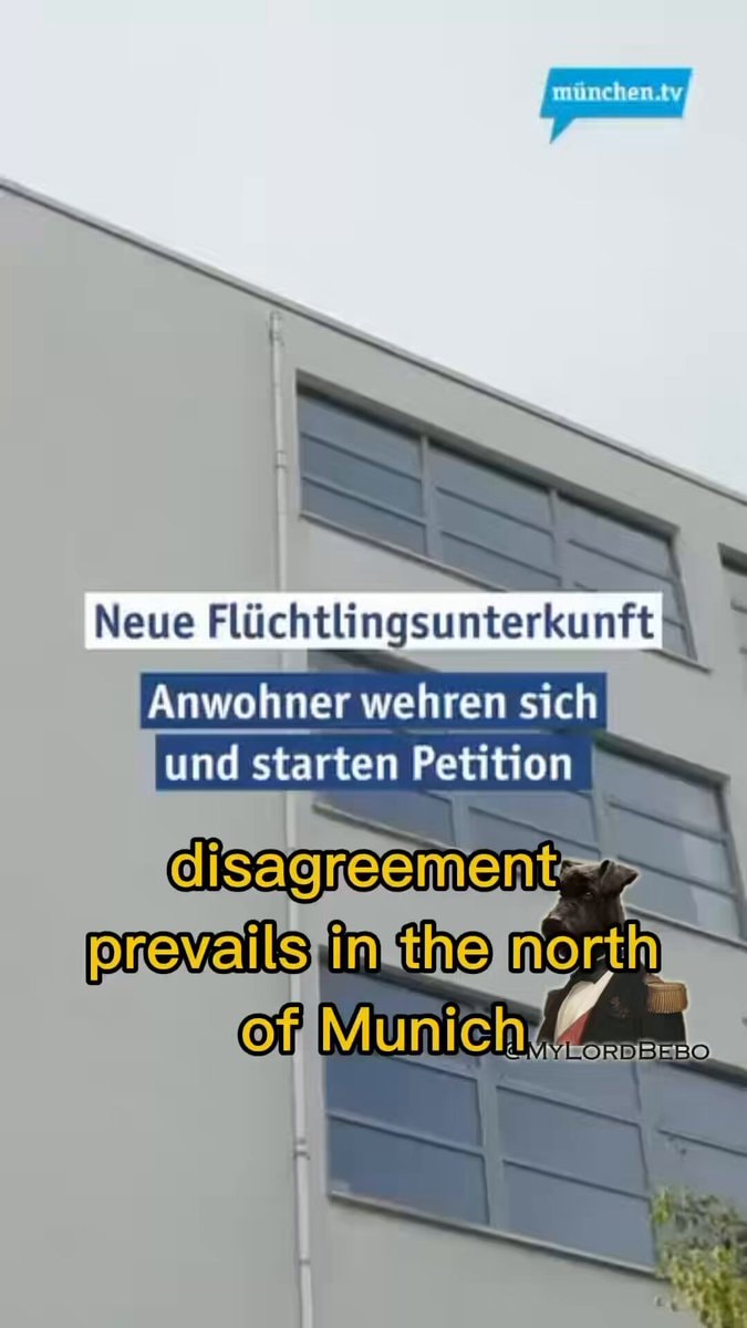 Munich refugee shelter controversy