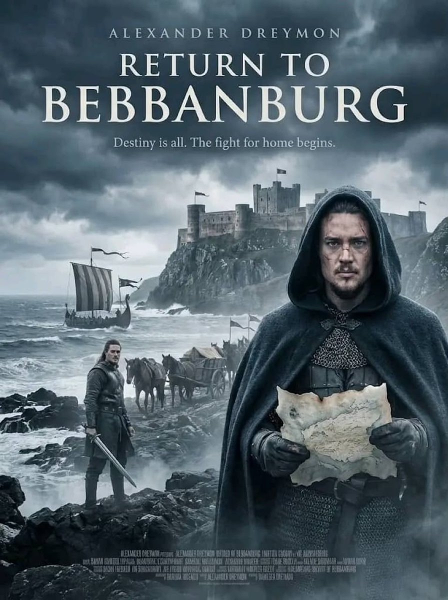 Alexander Dreymon Return to Bebbanburg poster