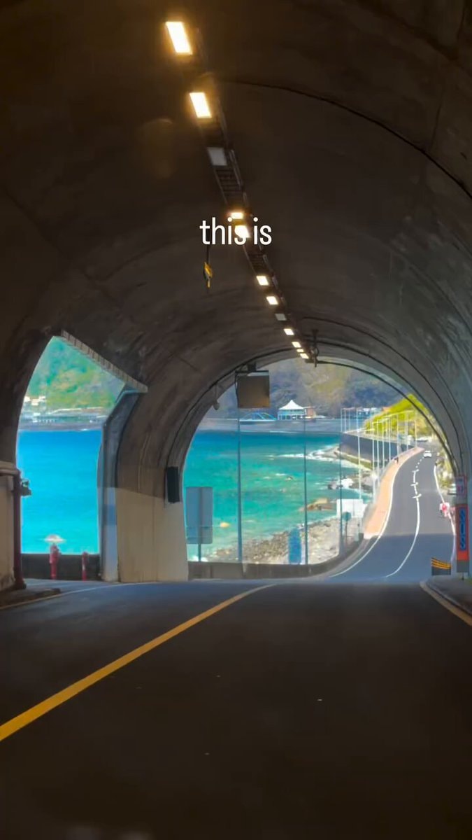 Madeira Portugal tunnel exit