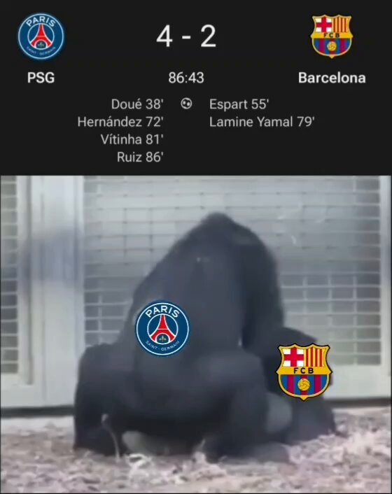 gorilla meme reaction