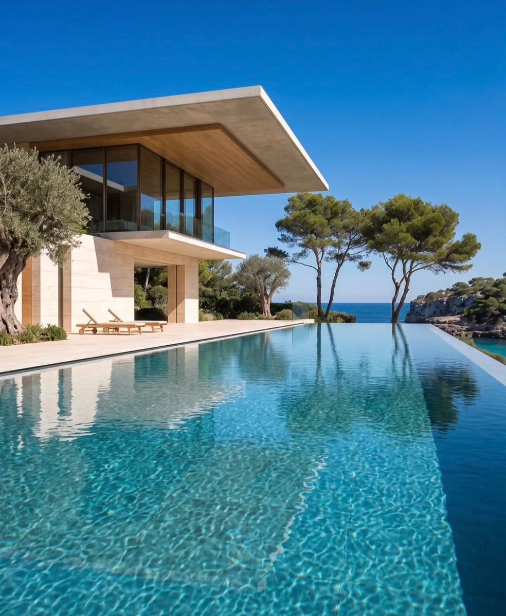 luxury villa with infinity pool (photo 3 of 3)