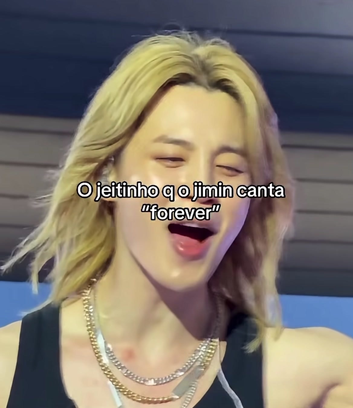 Jimin singing forever