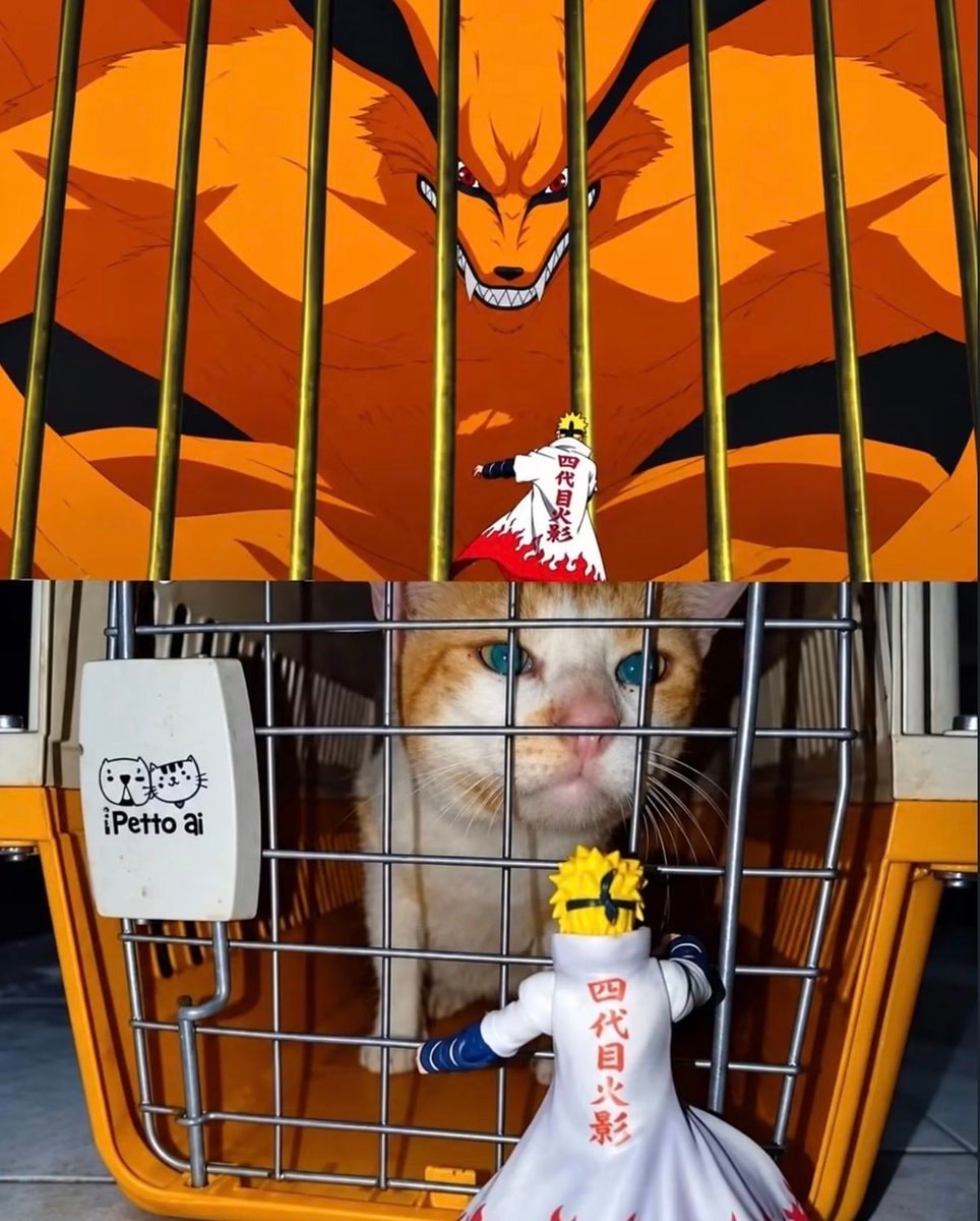 Naruto vs the giant fox