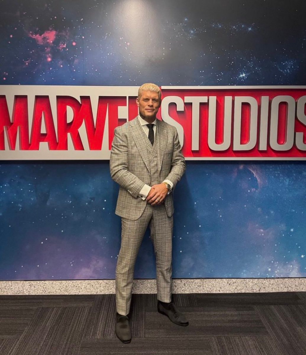 Cody Rhodes at Marvel Studios Cody Rhodes at Marvel Studios