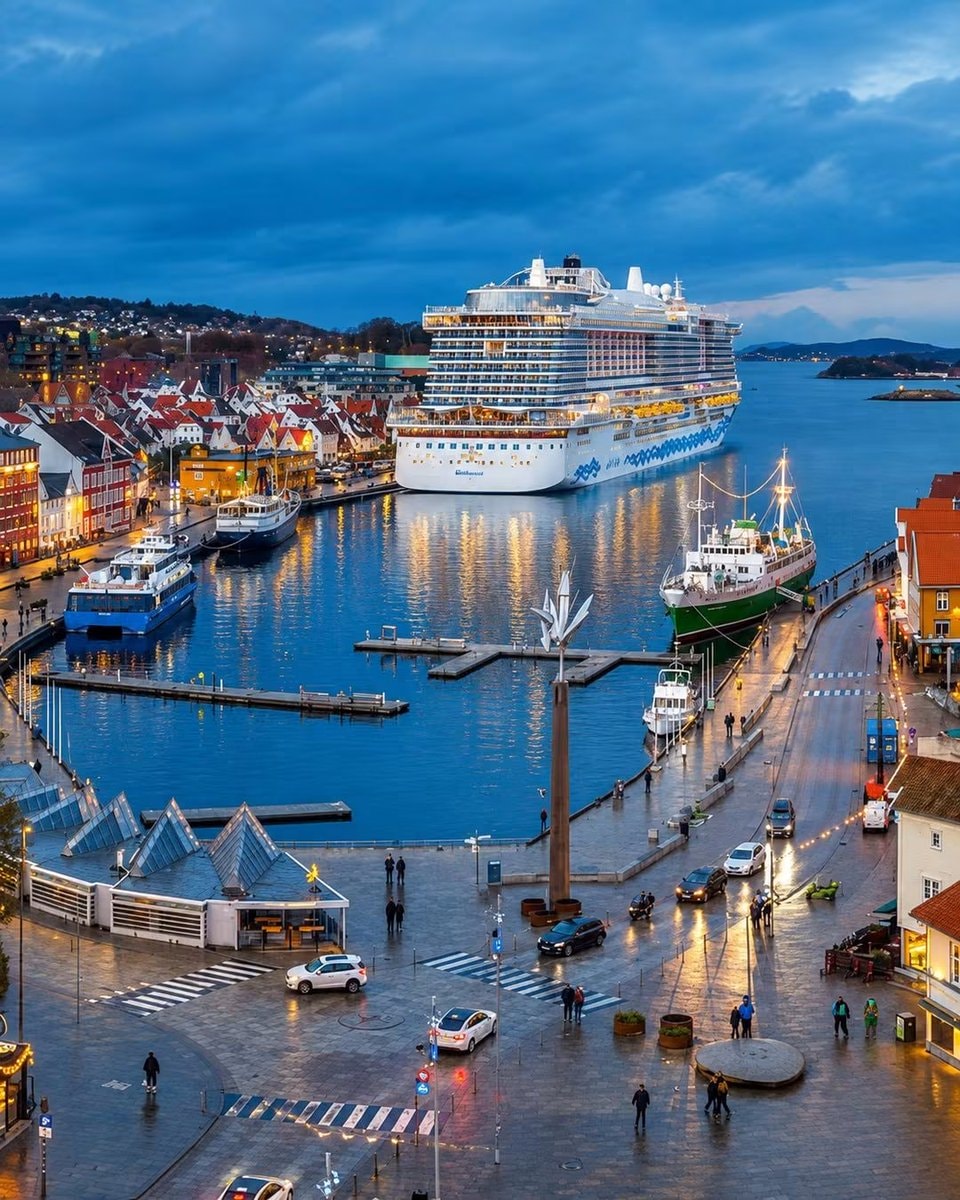 Stavanger Norway harbor
