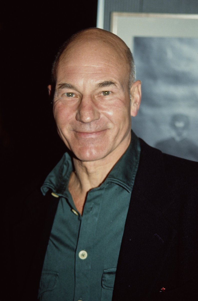 Patrick Stewart portrait