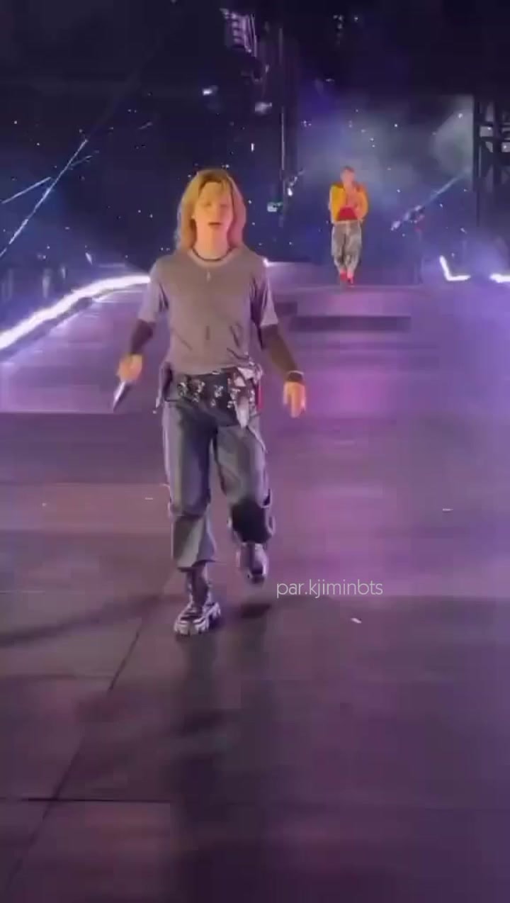 Jimin stage performance