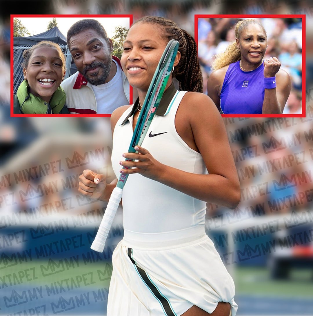 Thea Frodin US Open debut with Williams sisters