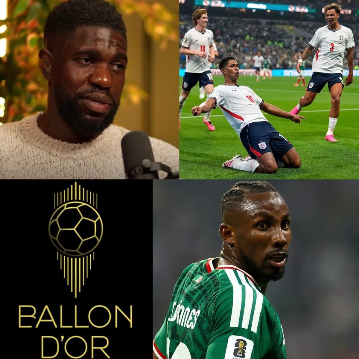 Samuel Umtiti critiques Ballon d'Or choices