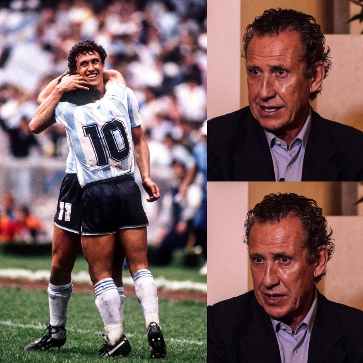 Jorge Valdano Diego Maradona 86 World Cup