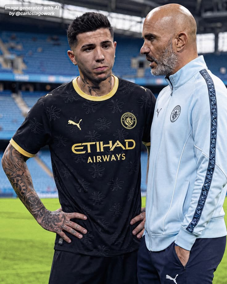 Enzo Fernandez Man City transition (photo 1 of 2)