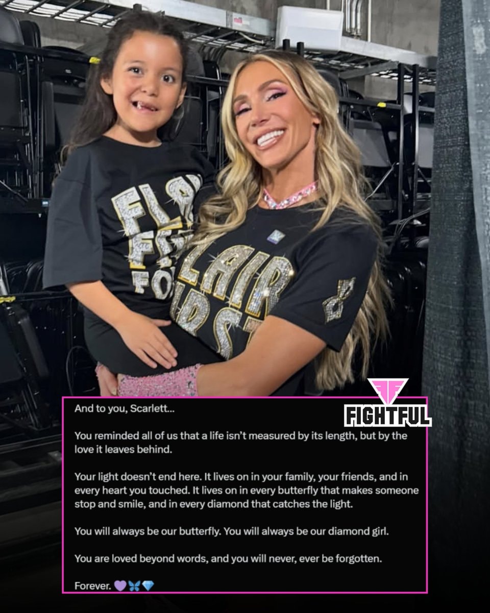 Charlotte Flair remembers Scarlett Guillen ❤️ (photo 2 of 2)