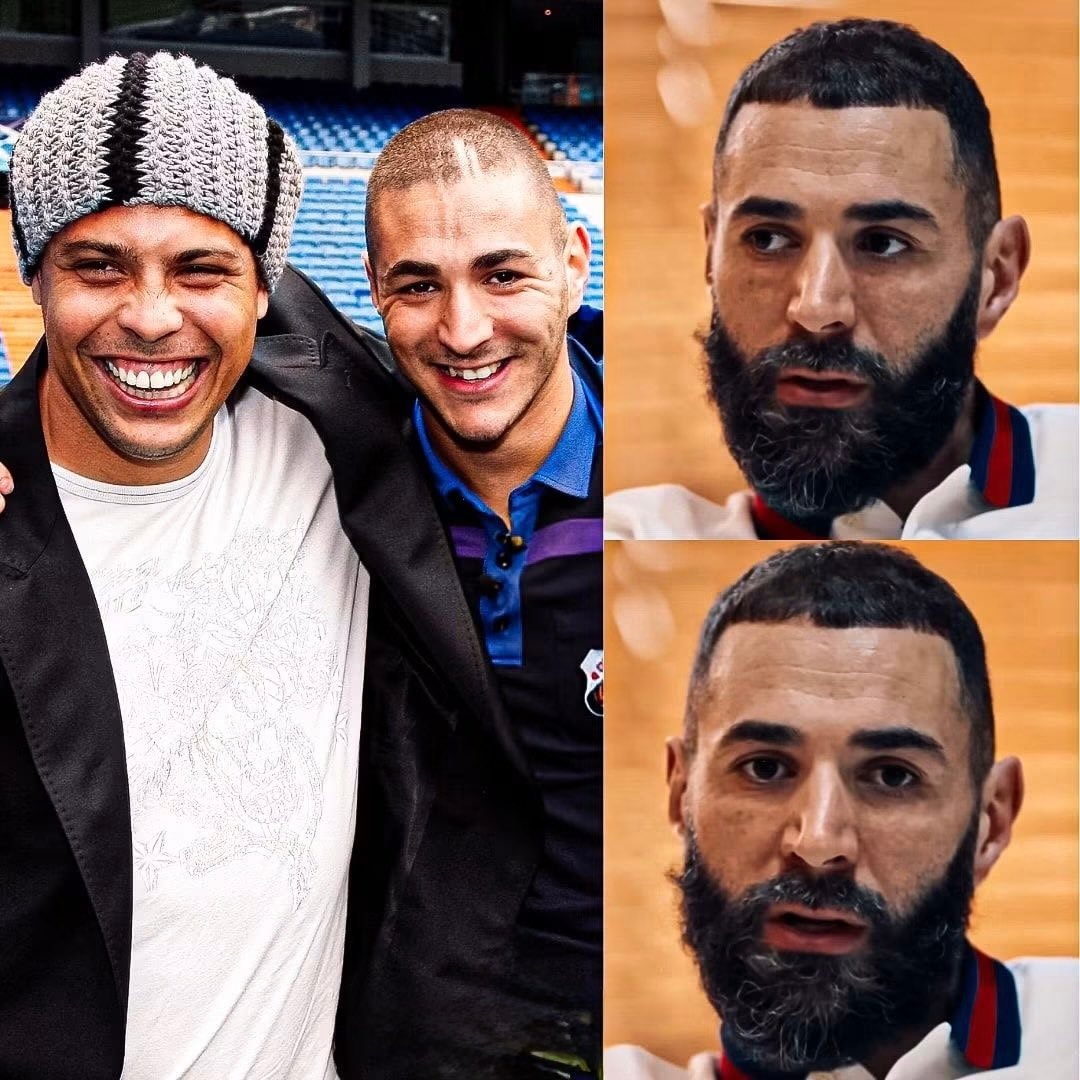 Benzema on Ronaldo R9 role model