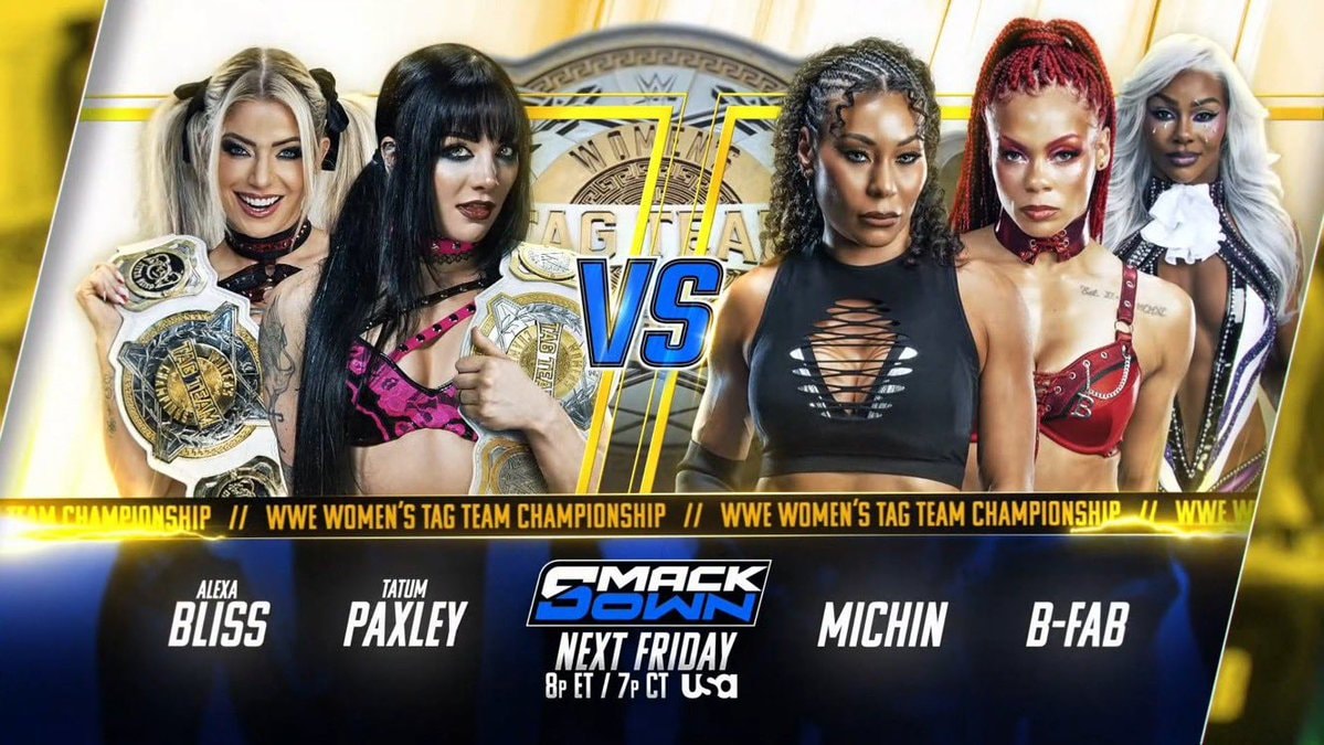 WWE Women's Tag Team Championship match announcement