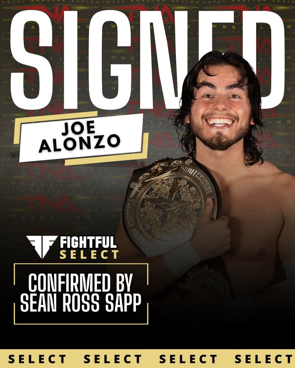 Joe Alonzo signs with TNA