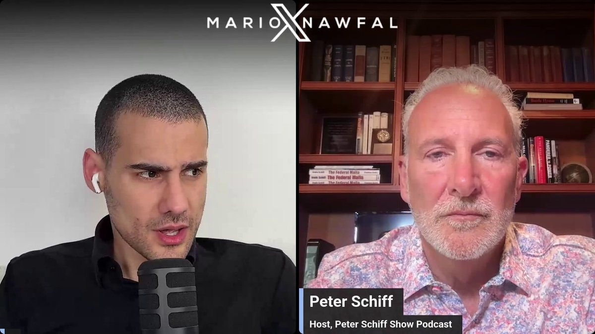 Peter Schiff gold war rally