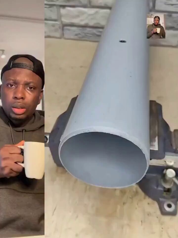 PVC pipe repair trick