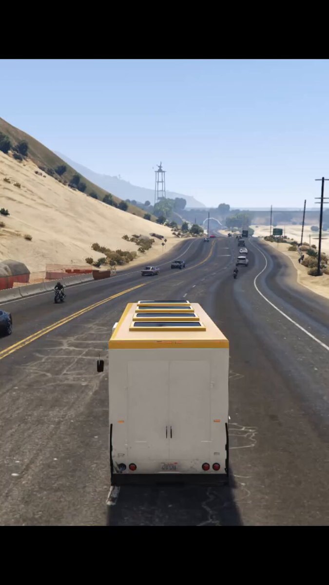 Trevor military base box truck