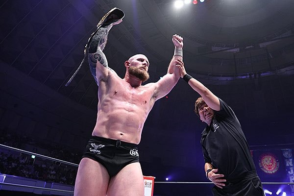 Gabe Kidd retains IWGP Global Heavyweight Championship