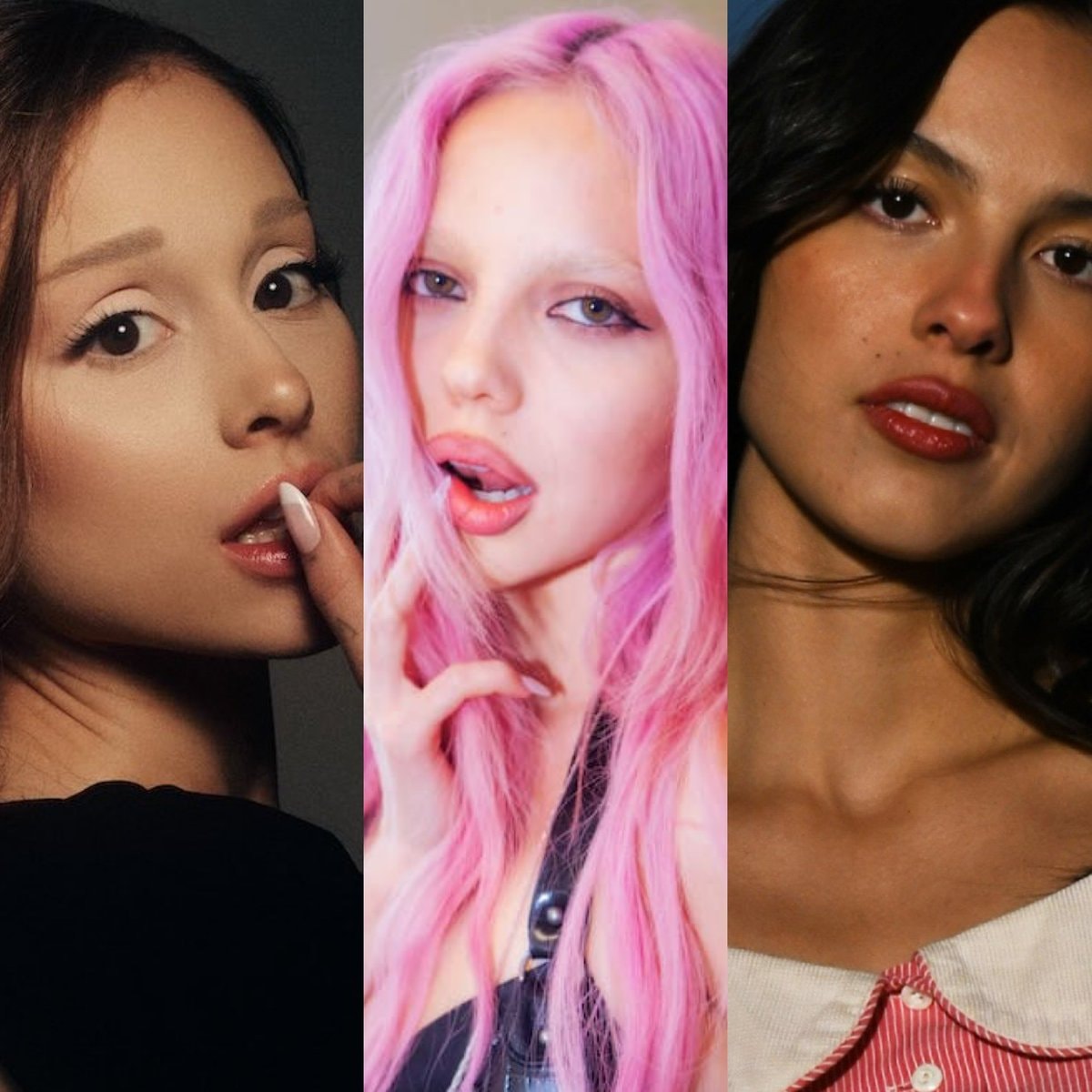 ADÉLA Olivia Rodrigo Ariana Grande Spotify