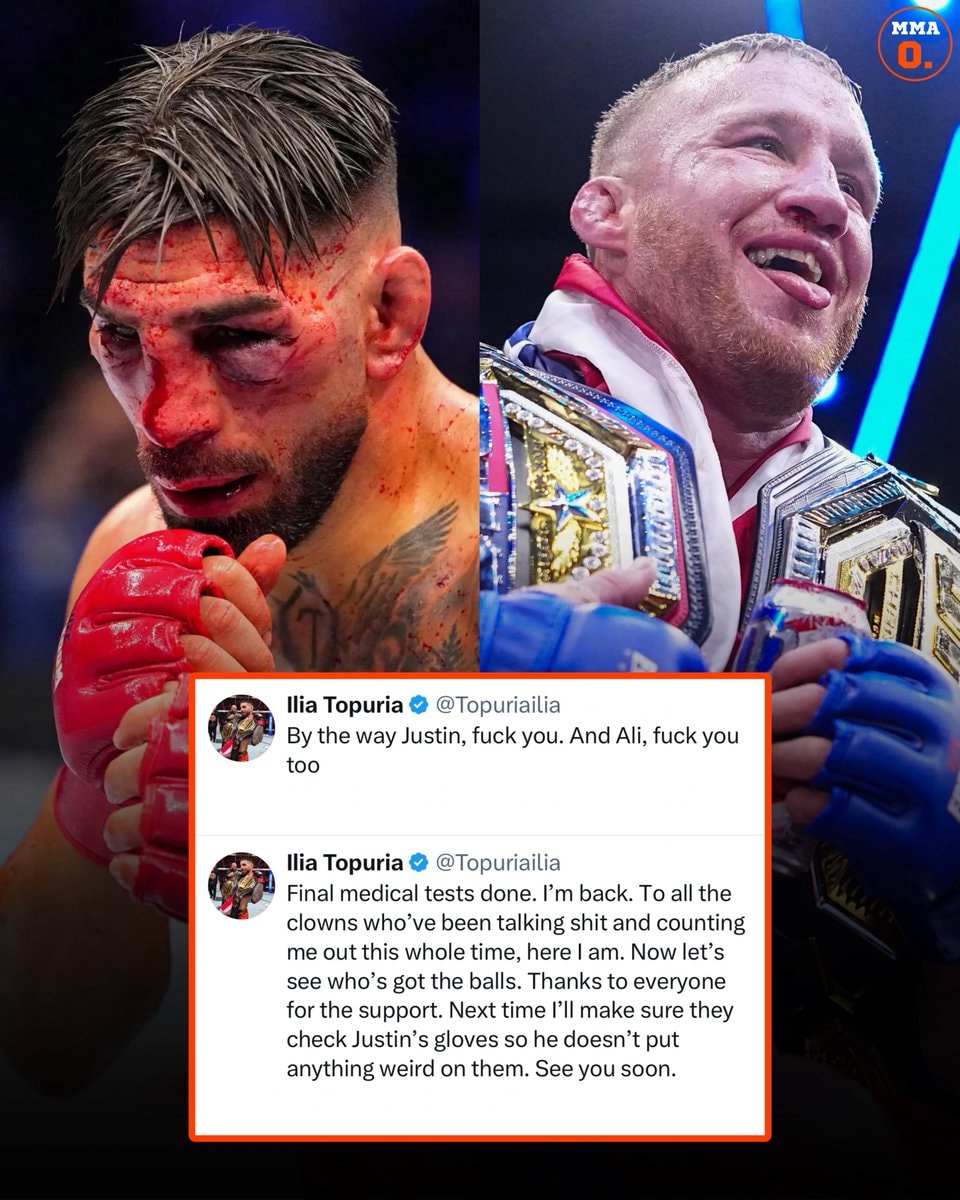 Ilia Topuria glove tampering claim