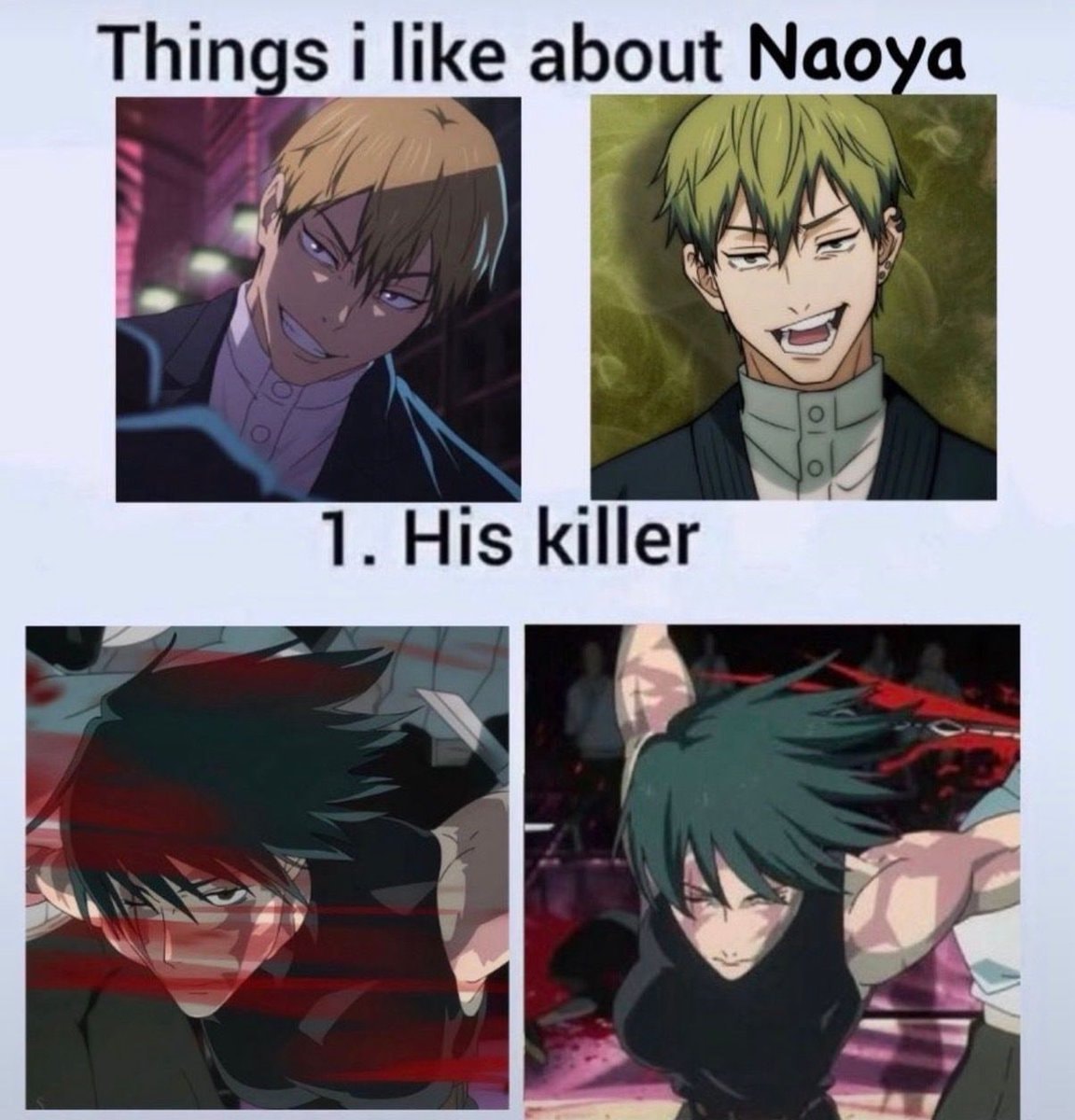 Anime character meme