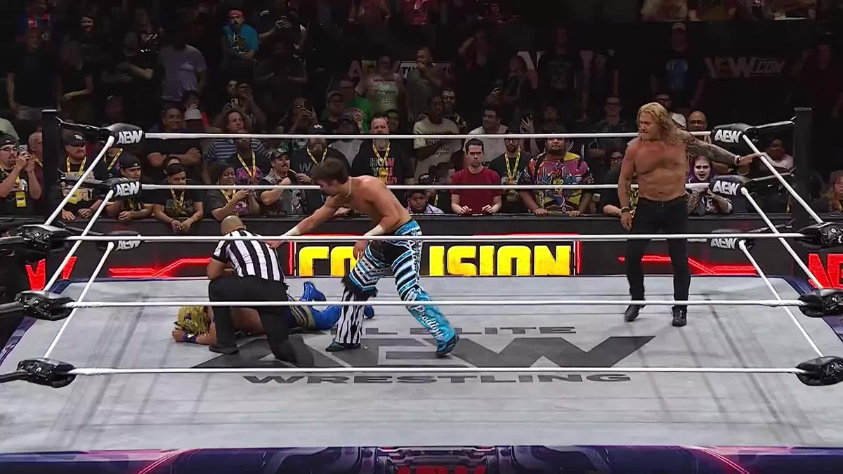 Jericho vs Nick Wayne AEW