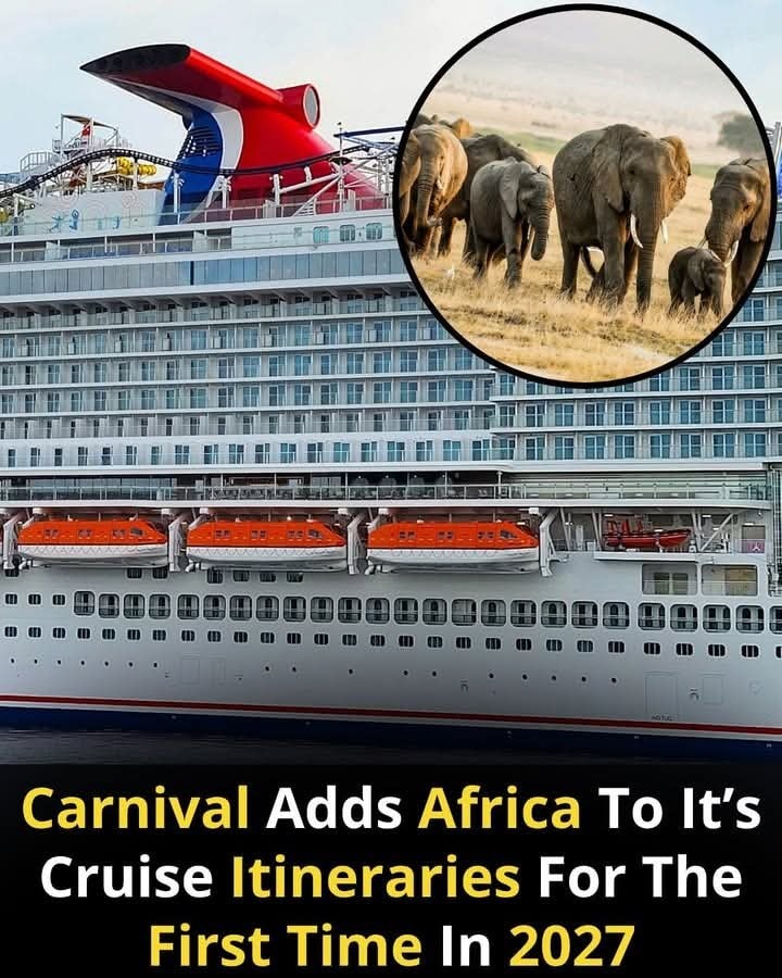 Carnival cruises Africa 2027