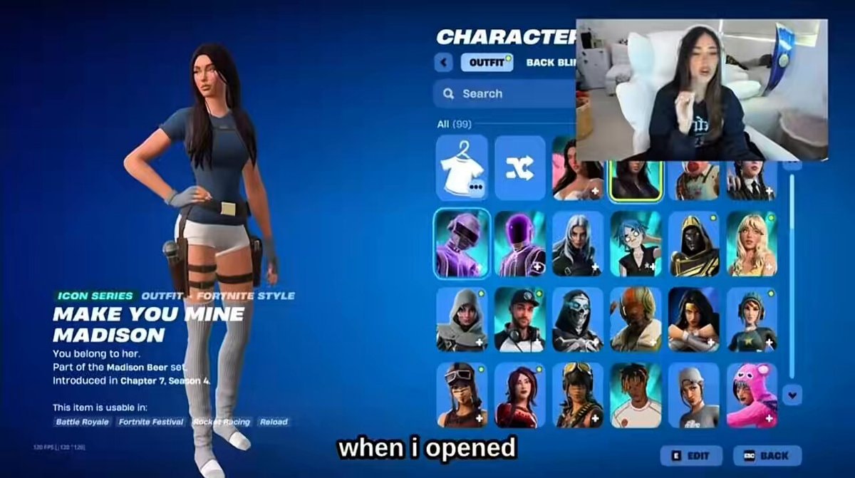Madison Beer Fortnite Icon Series Twitch